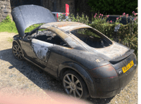 Car attacked twice in two days