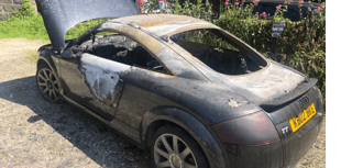 Car attacked twice in two days