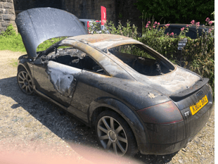 Car attacked twice in two days