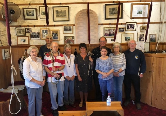 Tavistock Bellringers  ring for King Charles Coronation