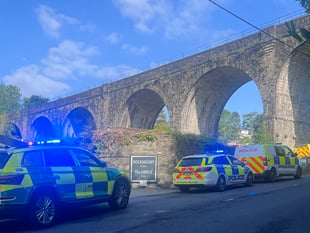 Emergency services attend Tavistock incident
