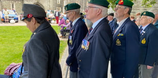 D-Day memorial service in Tavistock