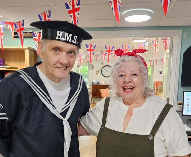 Nursing home's vintage party for D-Day