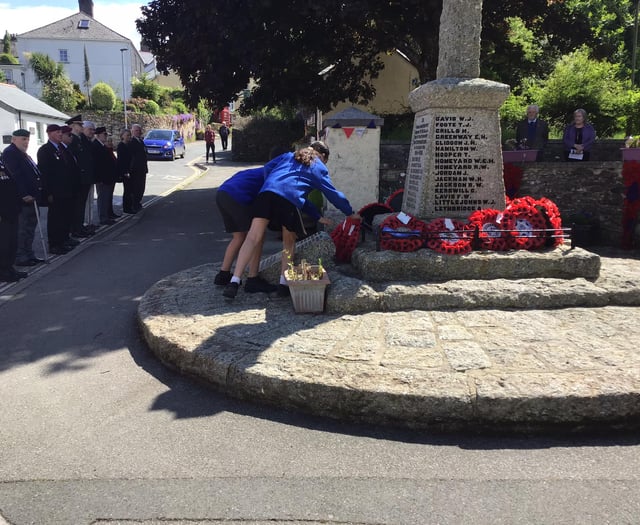 D-DAY: Bere Alston pupils mark D-Day 80