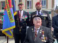 Normandy D-Day 80 visit for vet
