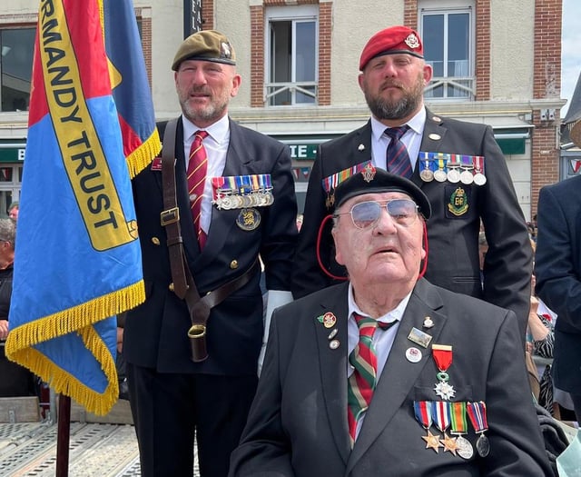 Normandy D-Day 80 visit for vet