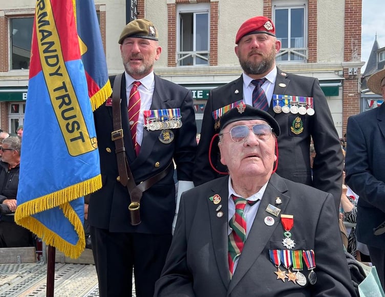 Callington D-Day veteran Richard Aldred remembers at Arromanches, Normandy 80 years on