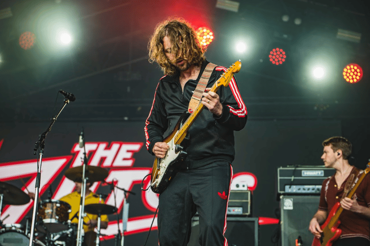 Zutons supported Madness at the Summer Sessions on Plymouth Hoe.
