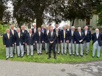 Male voice choir Tavistock concert 