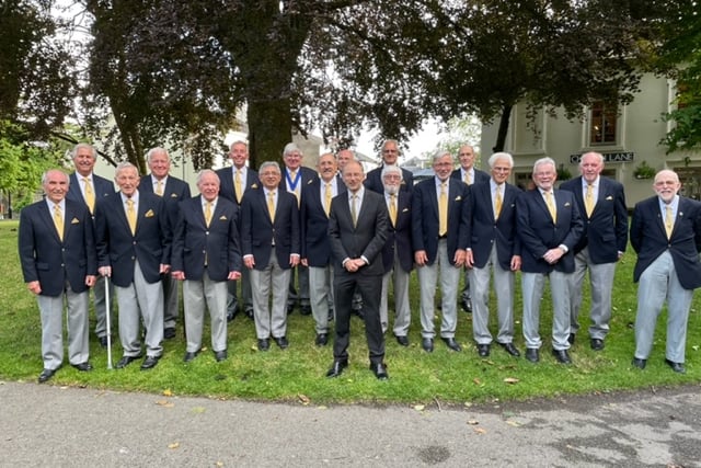 Male voice choir Tavistock concert 