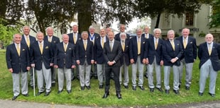 Male voice choir Tavistock concert 