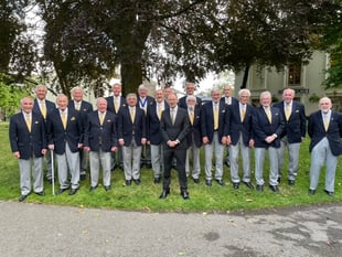 Male voice choir Tavistock concert 