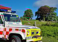Moorland rescuers help casualty
