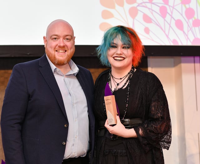 Successful student overcomes challenges
