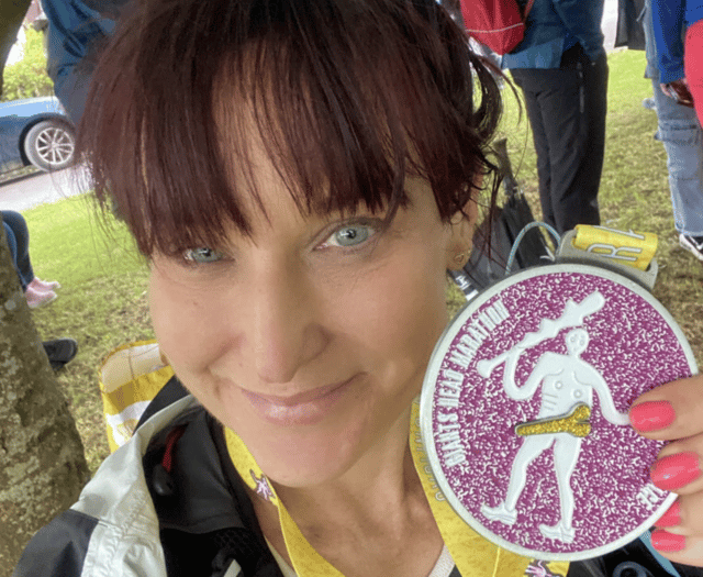 Trekkers tackle a giant