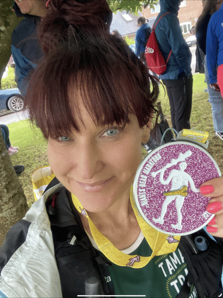 Lisa Nickel of the Bere Alston Trekkers