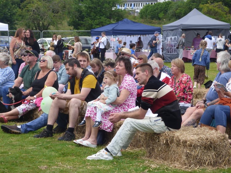 A record crowd joined in the fun at the Tamar Valley Fete on Saturday at St Ann's Chapel