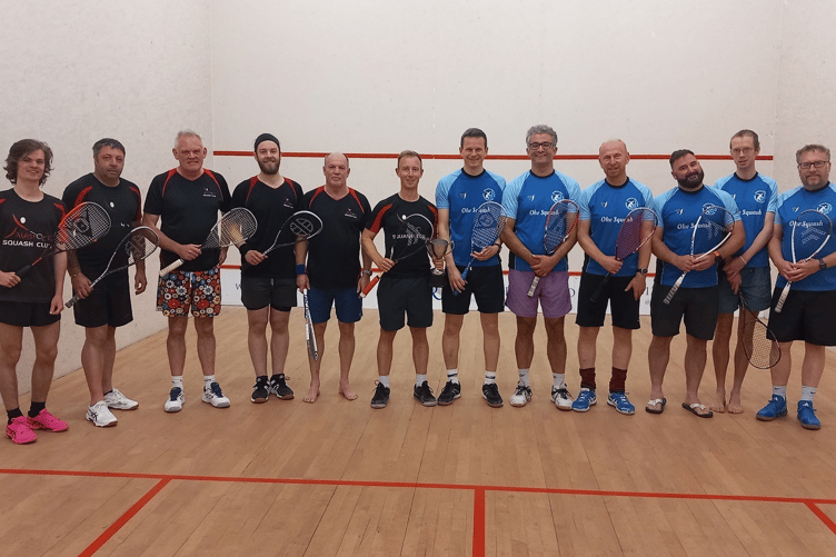 Okehampton vs Tavistock squash match