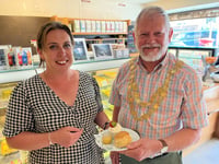Judging underway for best bakes of Tavistock Cream Tea Week