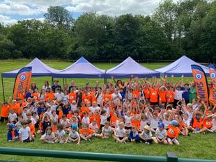School triathlon triumphs