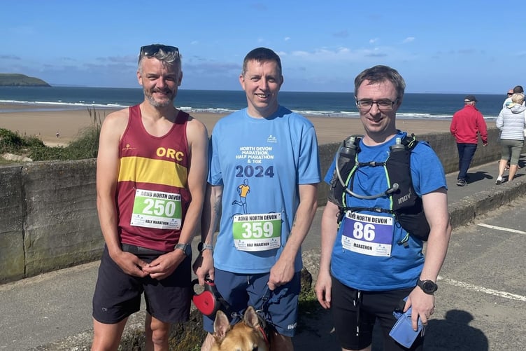 ORC trio Eddie Bragg, Steve Mahony and Angus Farrell