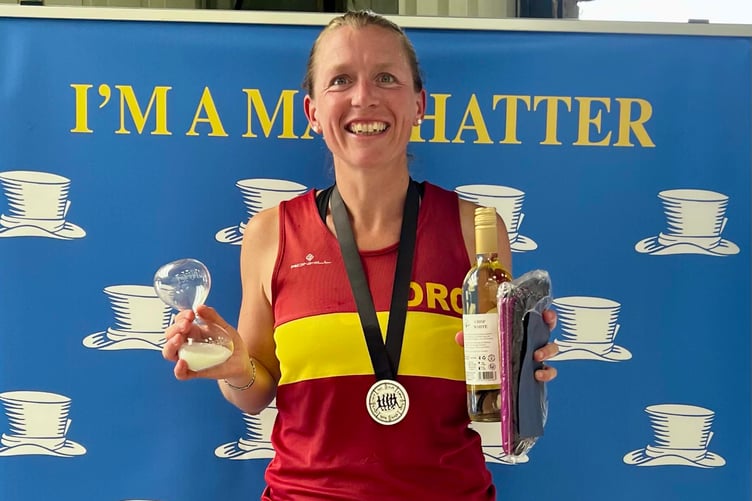 Okehampton Hourglass winner Jo Page