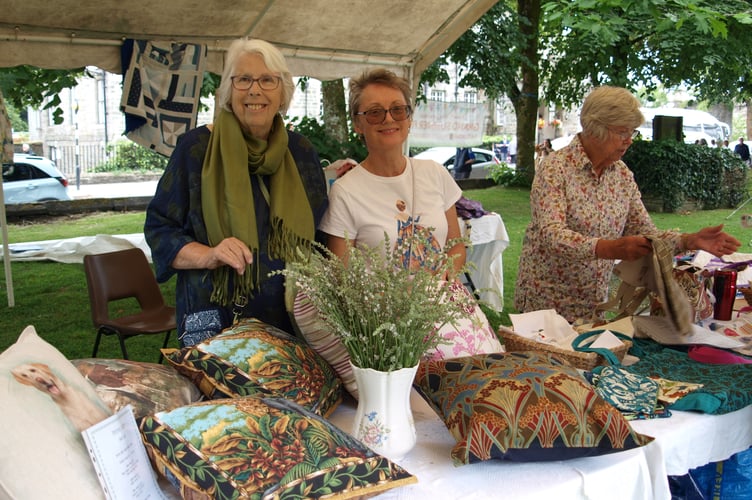 Tavistock Church Fete offers recycled textile goods for sal in aid of St Eustachius'.