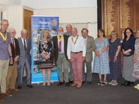 Rotary Club of Yelverton welcomes new president