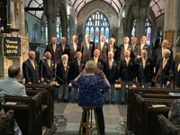 Male voice charity concert