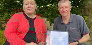 The Garden House receives fire service award 