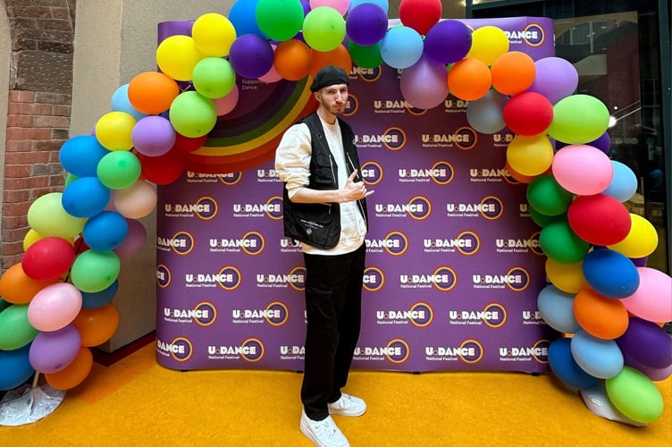 Ollie Jessop showed off his best moves at a national celebration of dance.