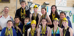 Tavistock swimmers' sprint and open galas