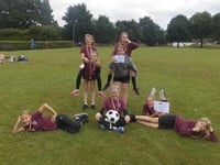 Horrabridge girls cricket champs
