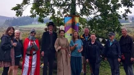 Familienspaß in Postbridge bei Geschichtsveranstaltung