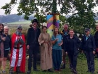 Family fun at history event