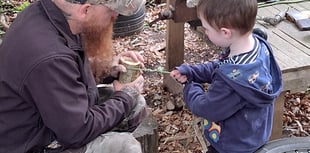 National Grid supports Who Let the Dads Out forest experience
