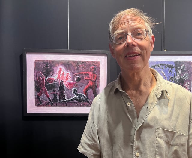 Okehampton artist stuns visitors with unique North Tawton exhibition