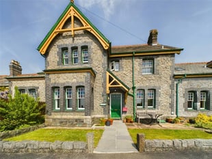 Restored former railway station for sale has countryside views 
