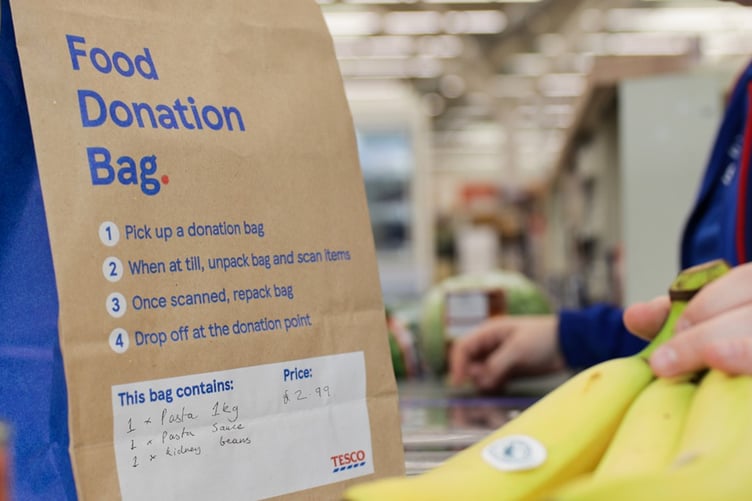 Tesco to support children facing hunger