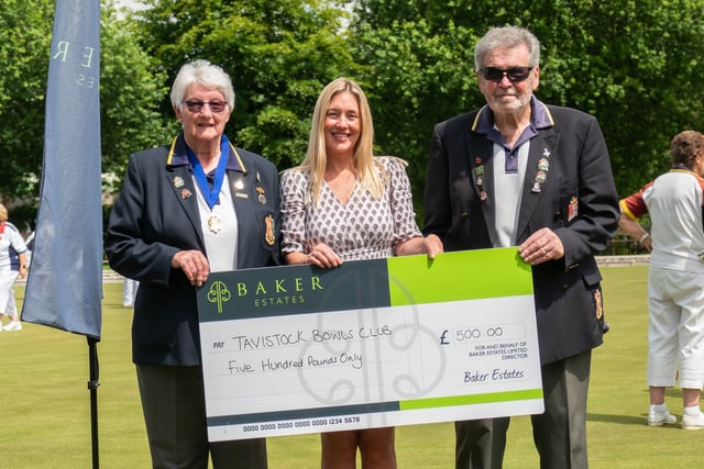 Tavistock Bowls Club boasts new sponsor