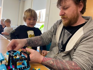Family Lego and computers