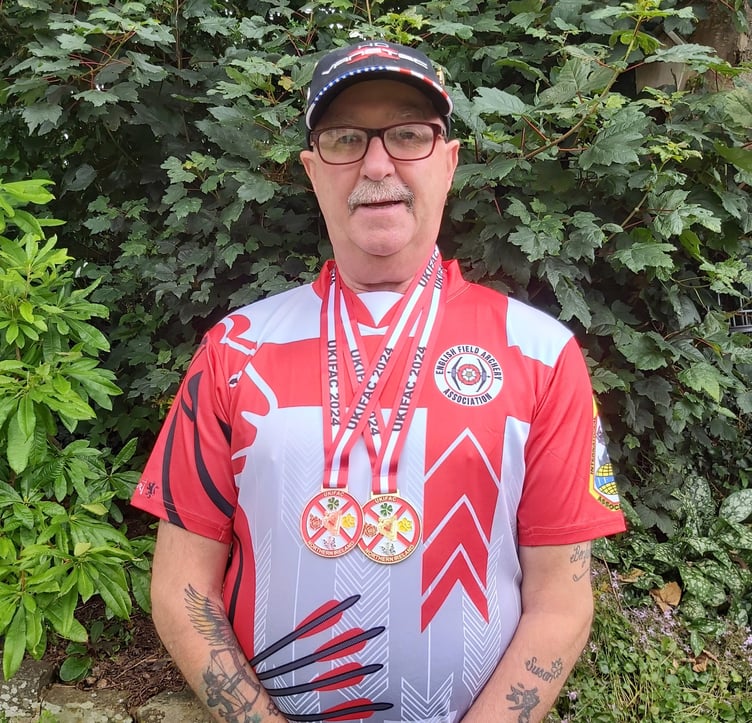 Local archer Lez James