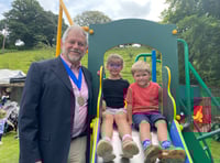 Play park's civic opening