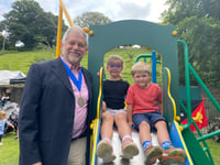 Play park's civic opening