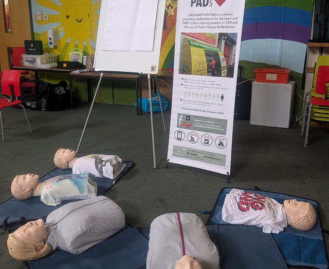 Oke PADs gives school children life-saving first aid training