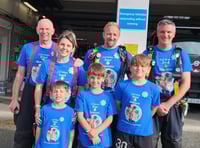 Firefighter to walk 110 miles for heart hero