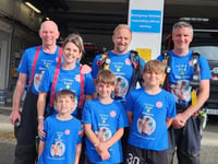 Firefighter to walk 110 miles for heart hero