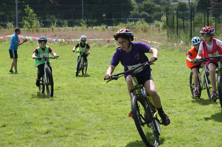 Mary Tavy and Brentor leading the pack. 