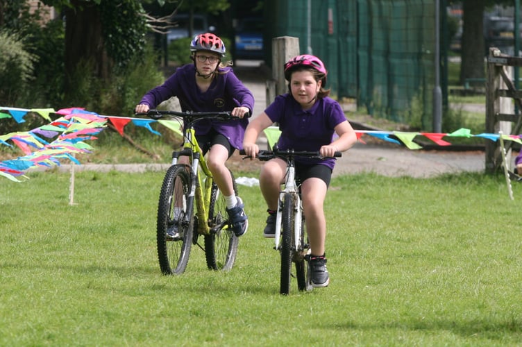 Mary Tavy and Brentor School pedalling to success.