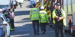 Fire crews tackle large industrial blaze in Heathfield 